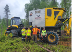Ponsse Forwarder Plants the Future with Heritage Reforestation and ReadyQuip