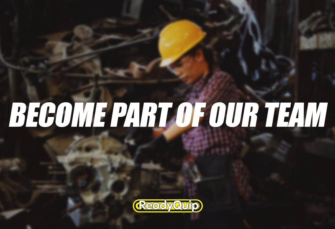 DO YOU WANT TO BECOME PART OF OUR TEAM?