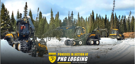 1/0: Driven by Strength: Ponsse in Action at PNG Logging