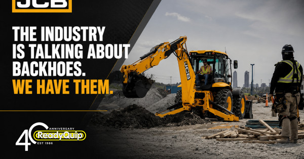 Industry is talking about backhoes