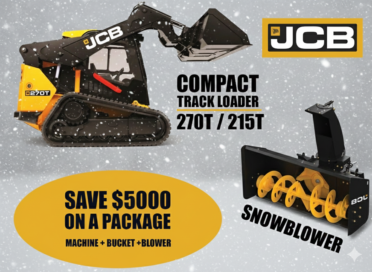 Save $5,000 on JCB 270T & 215T Packages at ReadyQuip