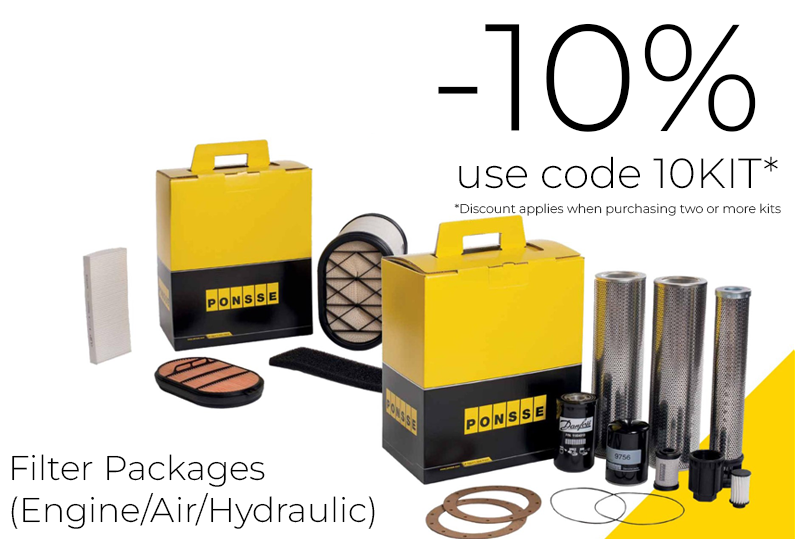 10% off Ponsse Filter Packages