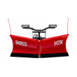 1: New BOSS 7'6" Steel HTX V-Blade Snow Plow