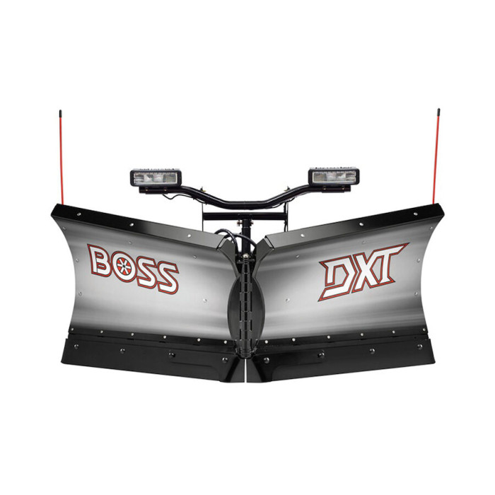 1: NEW BOSS 8'2" V-DXT Stainless Plow with Down Force