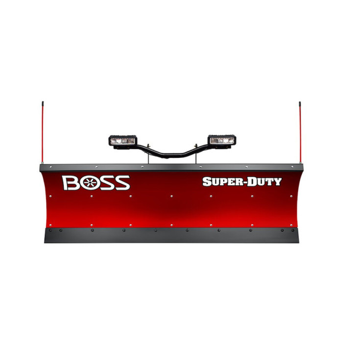 1: New Boss 7'6" Super Duty Straight Snow Plow
