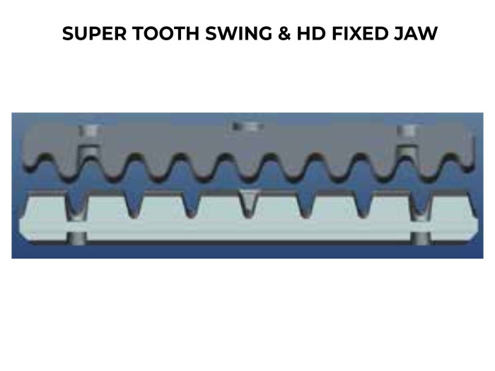 4: Terex Finlay Heavy Duty Fixed Jaw Liner - CW024-001-MN180