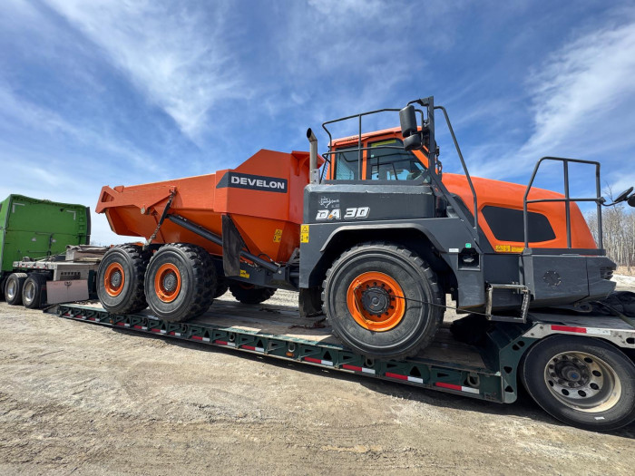 7: 2024 DEVELON DA30-5 ROCK TRUCK