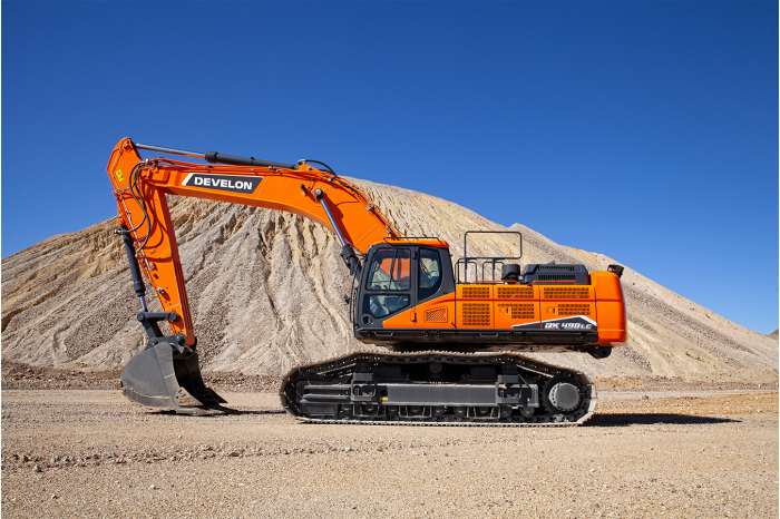 1: 2023 DEVELON DX490LC-5K-US25 Excavator
