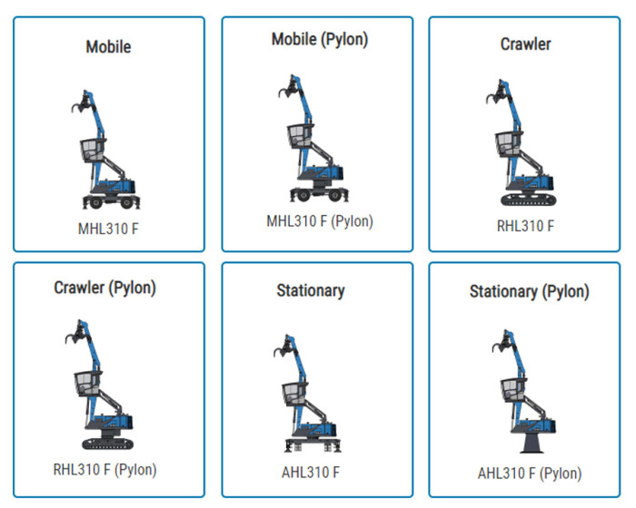 4: FUCHS 310 MATERIAL HANDLER
