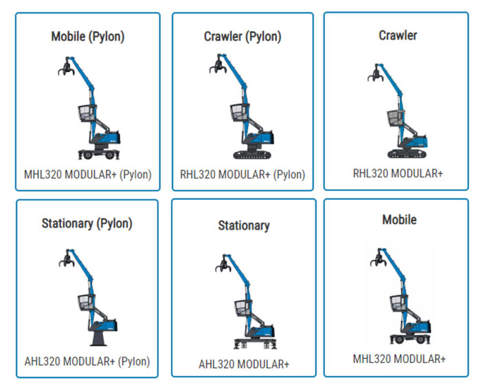 3: FUCHS 320 MATERIAL HANDLER