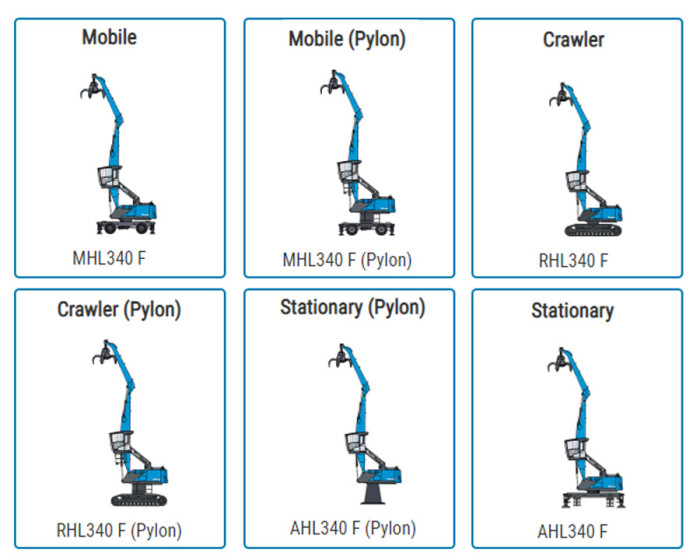 2: FUCHS 340 MATERIAL HANDLER