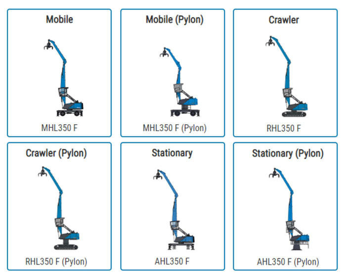 4: FUCHS 350 MATERIAL HANDLER