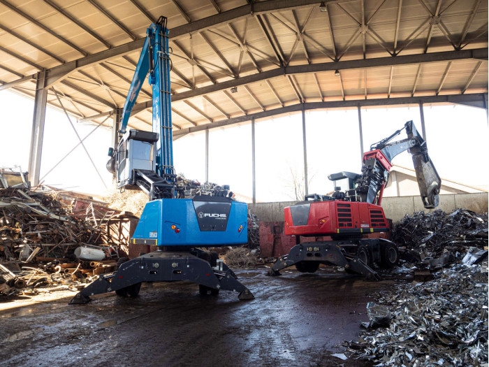 4: FUCHS 355 F BQC BOOM QUICK CONNET SYSTEM