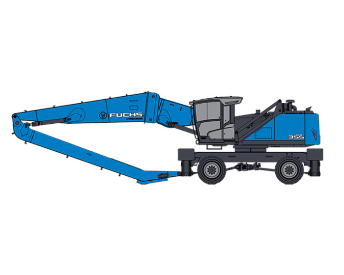 2: FUCHS 355 F BQC BOOM QUICK CONNET SYSTEM