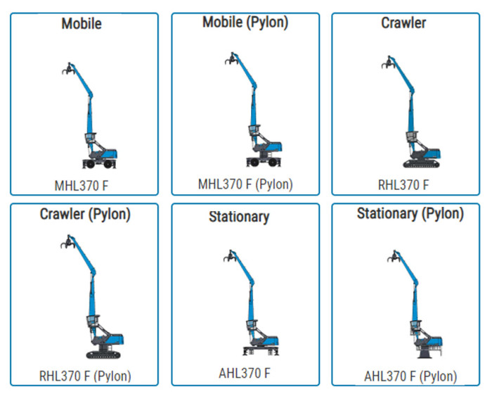 2: FUCHS 370 MATERIAL HANDLER