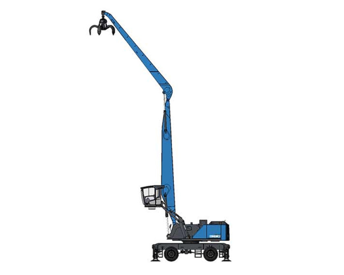 1: FUCHS 380 MATERIAL HANDLER