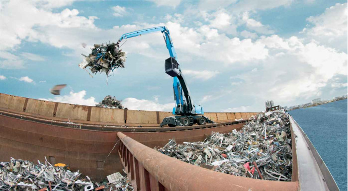 5: FUCHS 390 MATERIAL HANDLER