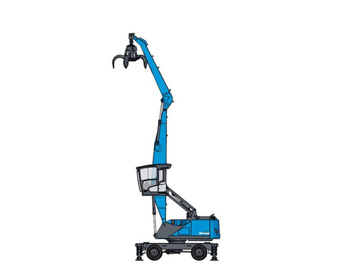 1: FUCHS 845 ELECTRIC MATERIAL HANDLER