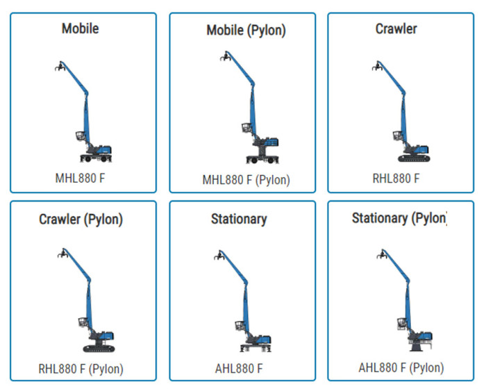 2: FUCHS 880 ELECTRIC MATERIAL HANDLER