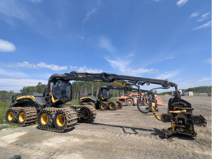 8: 2018 PONSSE SCORPION KING WITH H7 HARVESTER HEAD