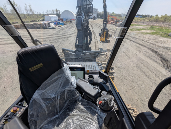 3: 2021 Ponsse Ergo Harvester with H8 Head