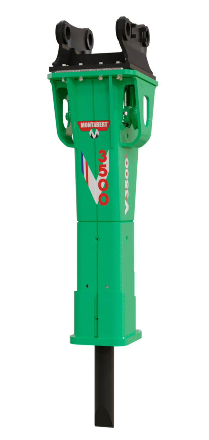 1: NEW TRAMAC V3500 Hydraulic Rock Breaker